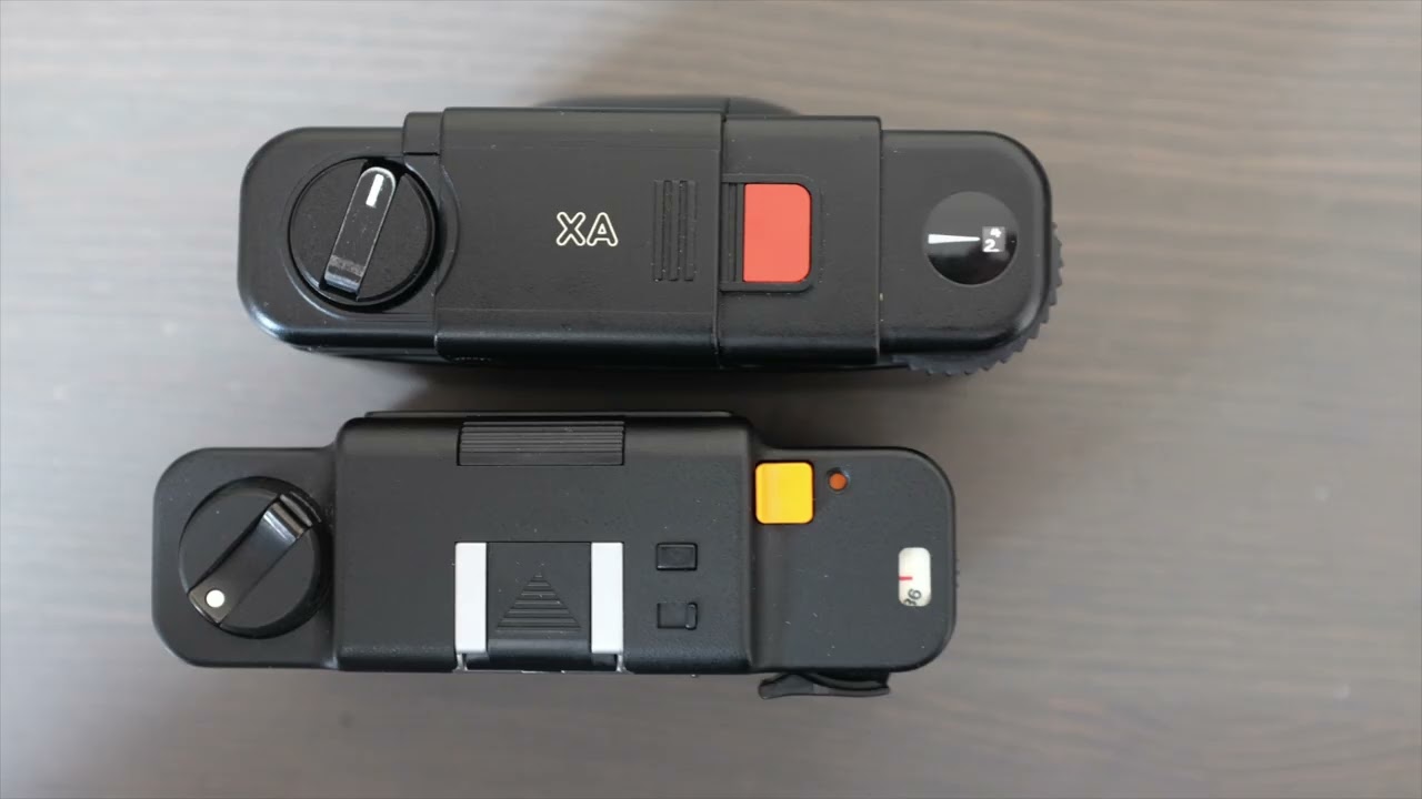 【動作確認済】 Olympus XA G0309-75-10p Lens to Lens: Olympus XA and Minox 35 ML - YouTube