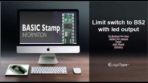 Tutorial 2 - Limit switch to Basic Stamp 2 Programming