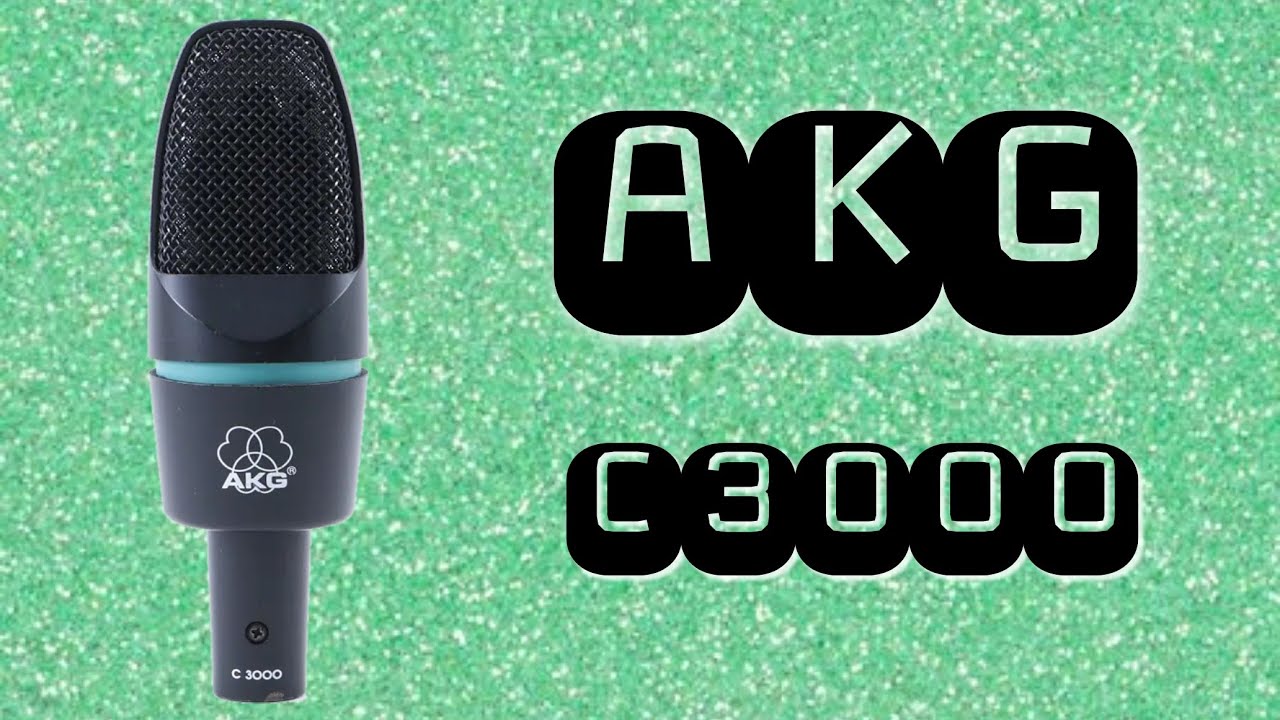 AKG Pro Audio C3000 High-Performance Large-Diaphragm Condens