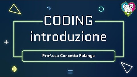 Coding - introduzione