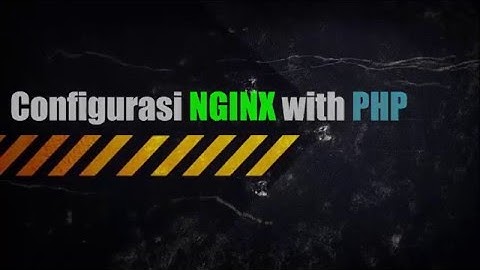 configuration nginx 1.9.12 with php 7.0.4 #coder[01]