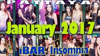 iBAR INSOMNIA - January 2017 (Full Moon Party photoset). Pattaya Nightlife HD slideshow.