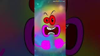 The Colorful Smoke Planet! | #aumsum #kids #shorts