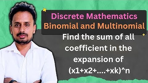 Binomial & Multinomial Theorem Problems | Discrete Mathematics Structure (DMS) Explained | Part 3