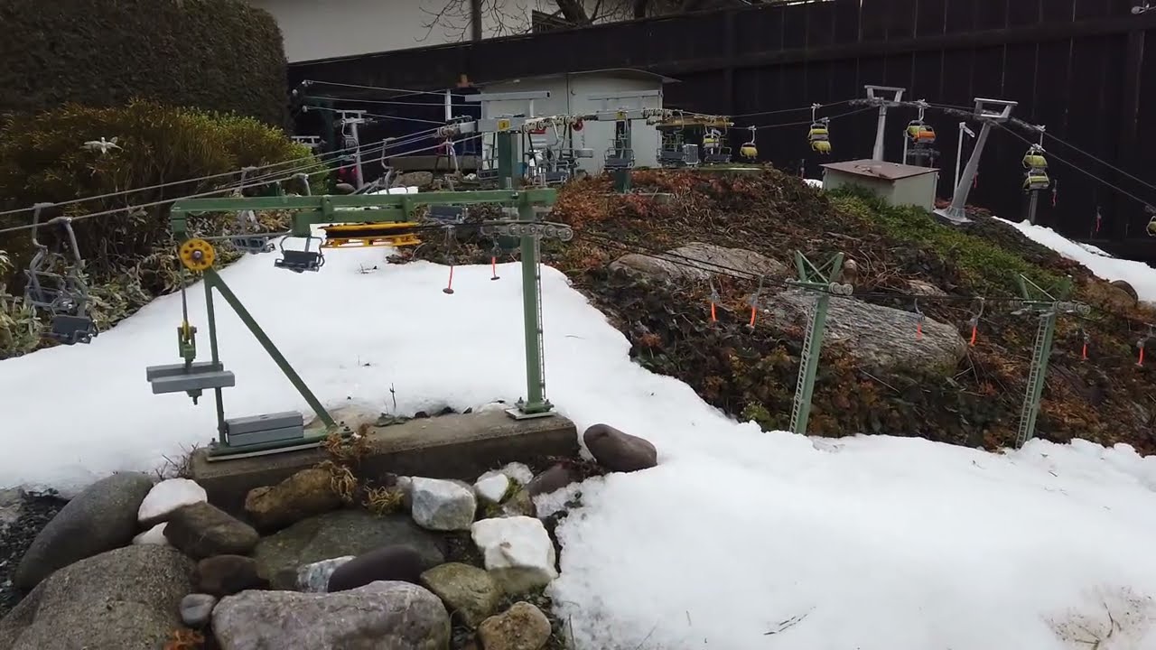 Modellskigebiet  \ 31 Dezember \ Skisaison 2022/23 \ Video Nr.3