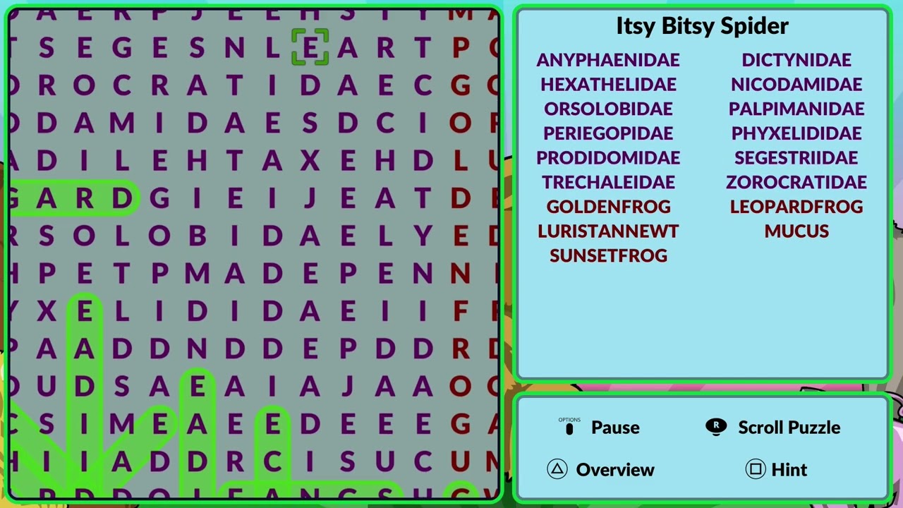 Epic Word Search Collection Playing from where i left off offline part 3
