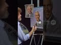 Bob Ross paints a photo of Johnny Carson Sora AI