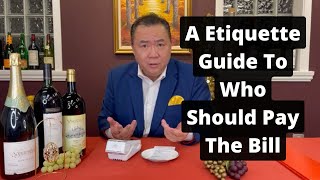 Who pays the bill at the end of dinner? | Etiquette 101| APWASI | Dr. Clinton Lee