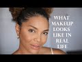 What makeup looks like in real life || Up close