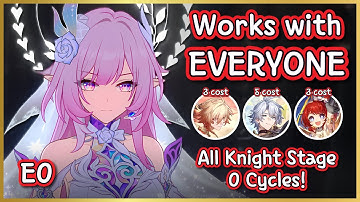 More Cyrene Rotation! | Mydei Phainon Tribbie DPS 0 Cycles ALL Knight Stage | HSR Early Access