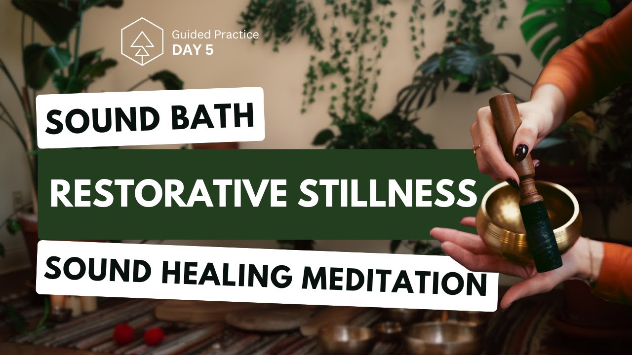 Tibetan Singing Bowl Sound Bath for Deep Rest | Day 5 of 7-Day Holiday ...