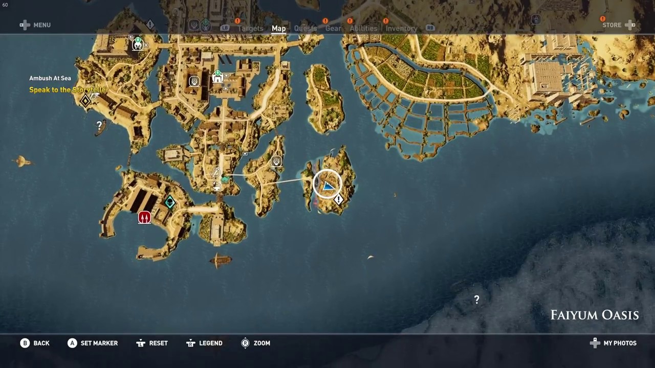 The entire map of Assassin's Creed Origins.. Kinda : r/assassinscreed