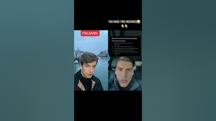 Итальянец VS самые СЛОЖНЫЕ русские СЛОВА 😳