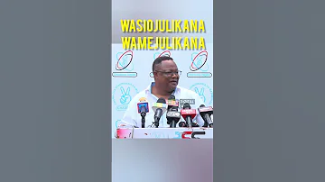 Wasiojulikana Wameanza Kujulikana Tundu Lissu 