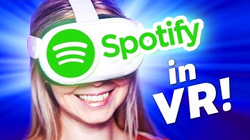 Finally OFFICIAL Spotify App On Meta Quest 3!