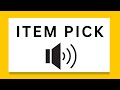Item Pick - Game Sounds - Free To Use Sound Effects