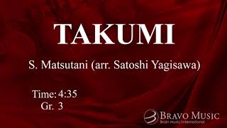 Download lagu TAKUMI by Suguru Matsutani (arr. Satoshi Yagisawa)
