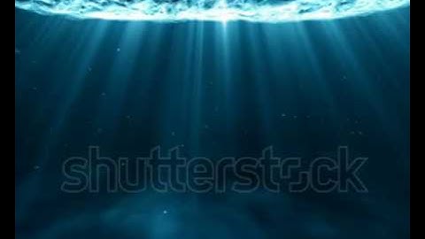 stock footage surreal underwater travel light rays loop