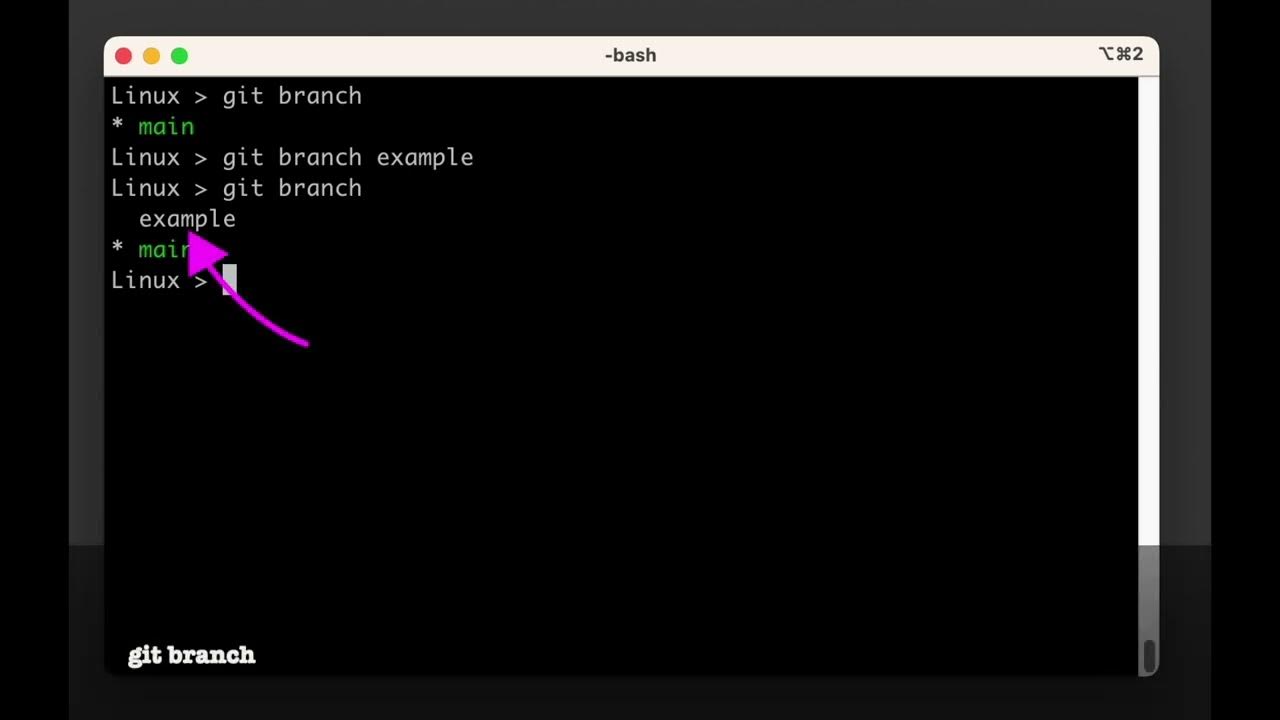git training | Chapter 18: git branch - YouTube