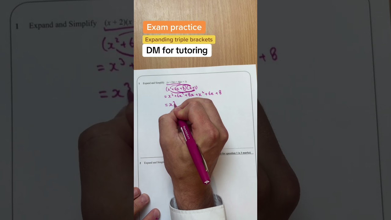 How to expand Triple Brackets