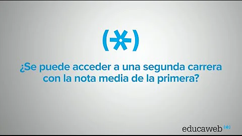 ¿Puedo acceder a la universidad con una nota media de 1