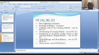 BVKS New India Class - 19/01/2021 Topic Marine Insurance