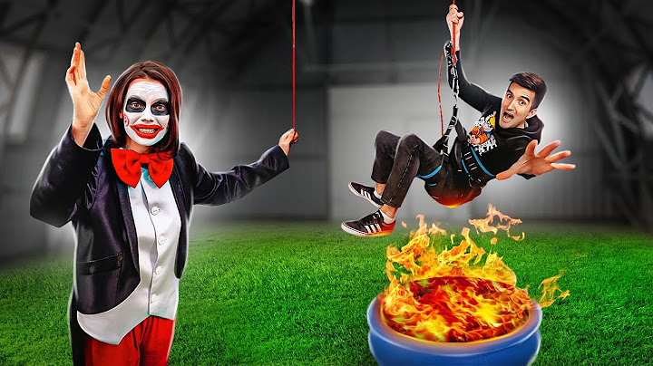 PROVOCARILE EXTREME ALE CLOWN-lui *suspendati de pod !!