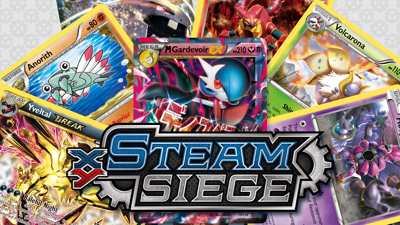 ポケモンカード Evolving Skies スチームシージ Pokémon TCG: XY—Steam Siege Showcase - YouTube