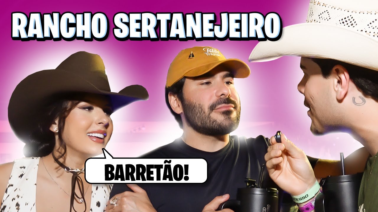 VETUCHE INVADIU O RANCHO DO SERTANEJEIRO EM BARRETOS!!! 💥🤠