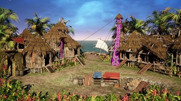 Chrono Cross - Arni Village - Unreal Engine 5