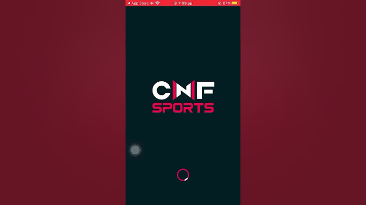 CNF Sports IPHONE App Free football live streaming matches