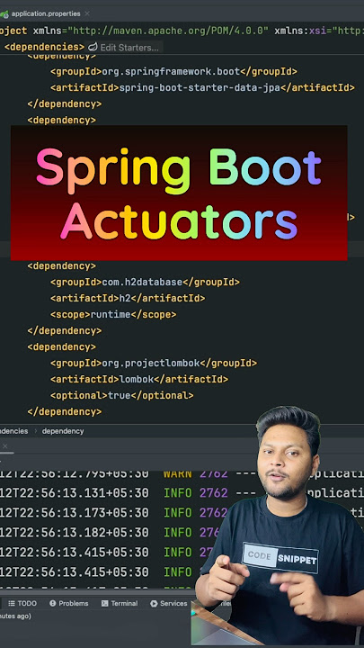 Spring Boot Actuators #javaframework