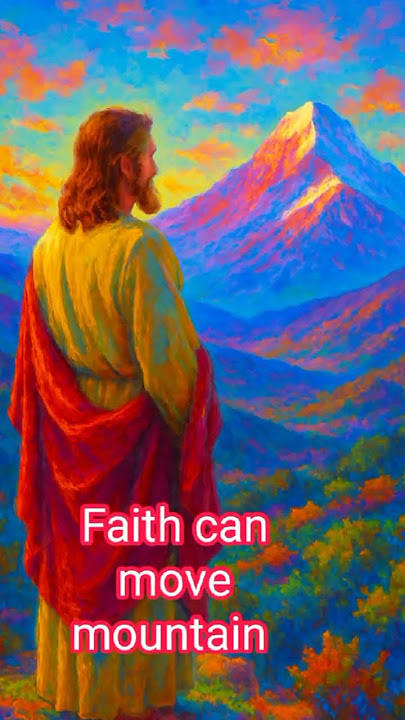 Faith can move mountain, Amen 🙏#jesus #christ #god #love