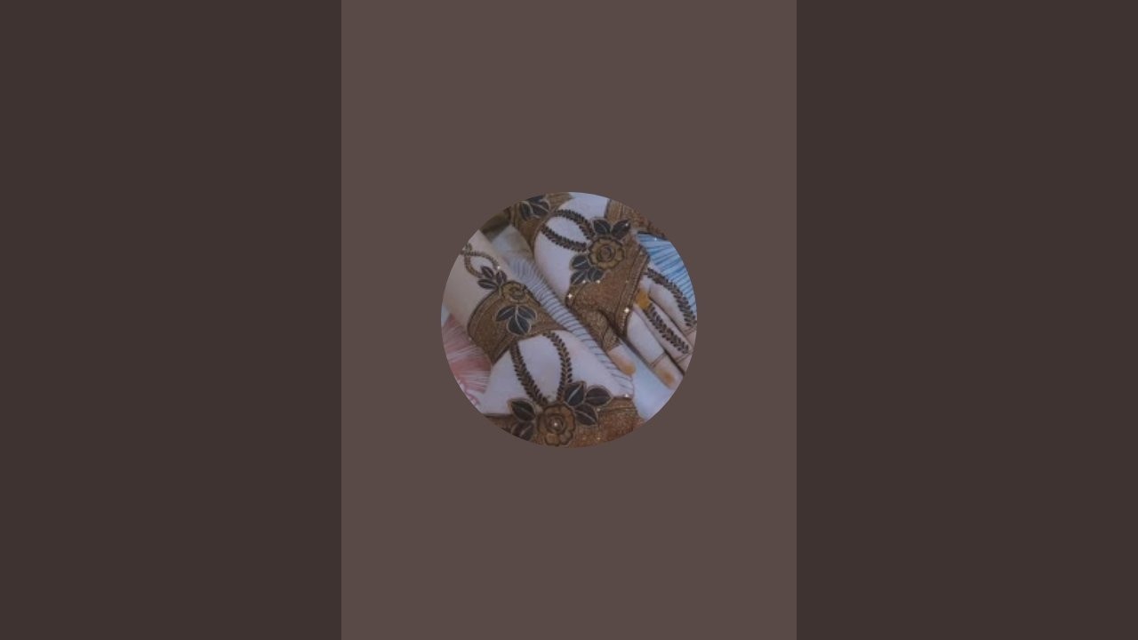 Trading easy Dubai mehndi design 🔴live stream # mehndi 