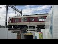 2018年11月10日　近鉄長野線　喜志駅～富田林駅間　仮線切り替え後の下り線と旧線の…