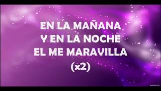 Video thumbnail of "Dios Nunca para de Maravillarme New Wine Letra"