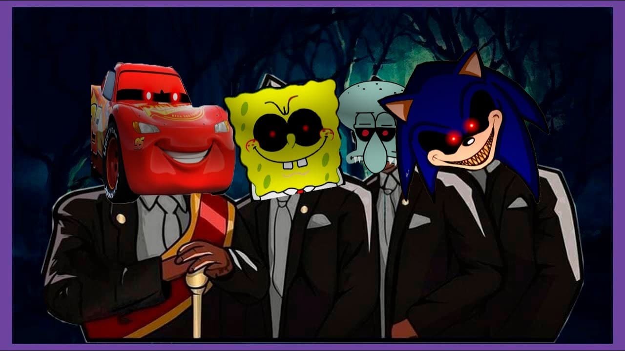 SpongeBob.EXE & Sonic.EXE & Cars.EXE — Coffin Dance Meme (Cover) - YouTube