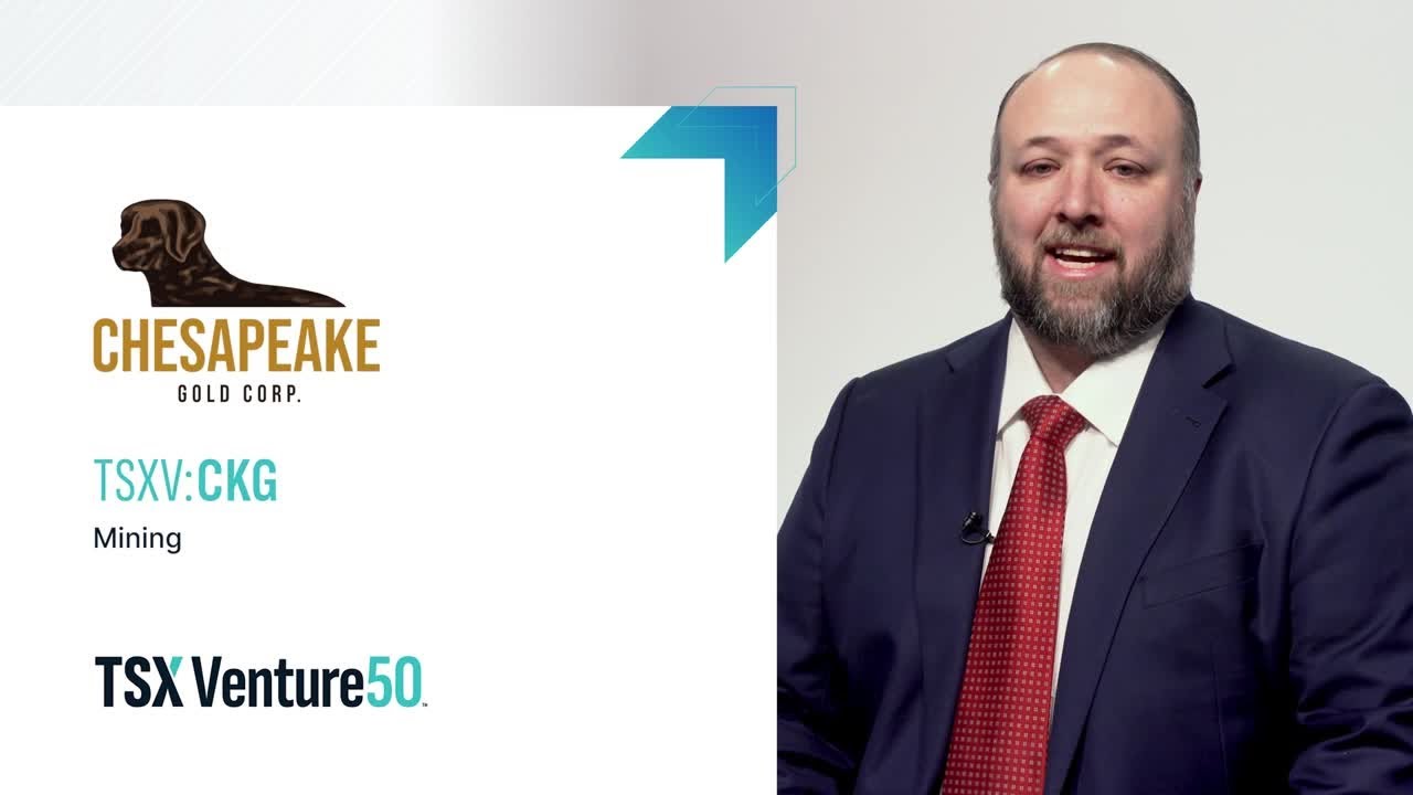 Chesapeake Gold Corp. (TSXV:CKG) | 2026 TSX Venture 50™