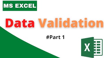MS Excel - Data Validation Part 1 | Anil Computers - Best Computers Institute In Udaipur