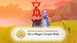 New Sumeru Hidden Achievement On A Magic Carpet Ride Genshin Impact 3.4