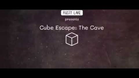 walkthrough cube escape:the cave