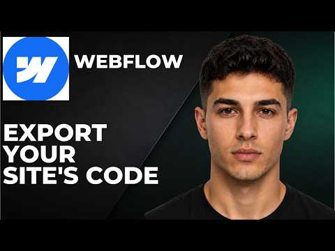 Webflow: How To Export Your Site's Code For Free (Step By Step Beginner Tutorial 2026)