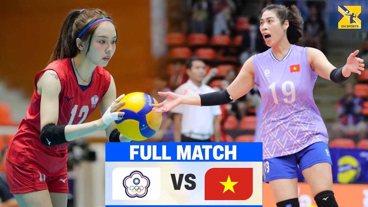 FULL HD | ĐÀI BẮC TRUNG HOA vs VIỆT NAM | Rượt đuổ đỉnh cap, đẳng cấp ngôi sao Thanh Thúy