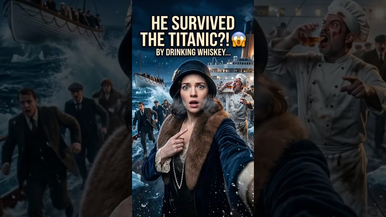 The Wildest Titanic Survival Story Ever Told! 🚢🥶  #timetravel #history #ancienthistory