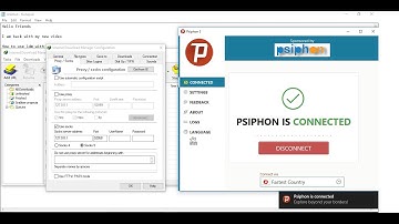 IDM with psiphon 3| How to use IDM with Psiphon 3 | How to Create Proxy Setting in IDM 2016