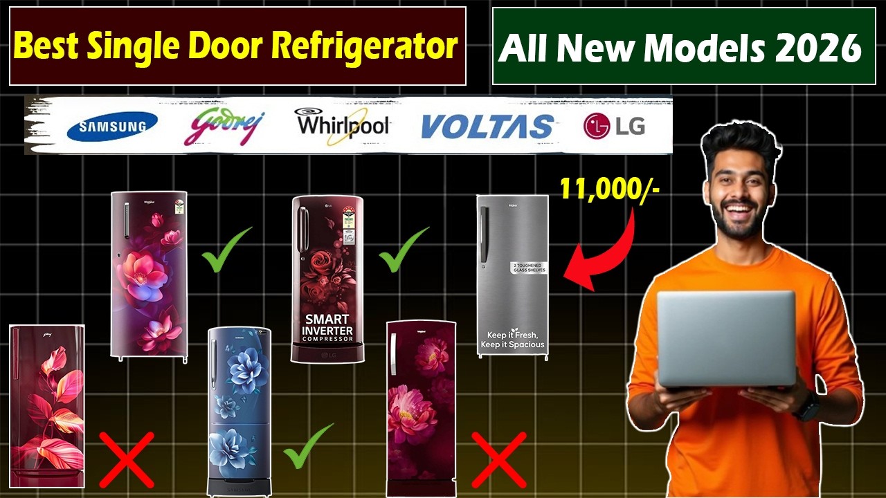 Best Refrigerator under 12000 | Best Refrigerator 2026 | Best Single Door Refrigerator