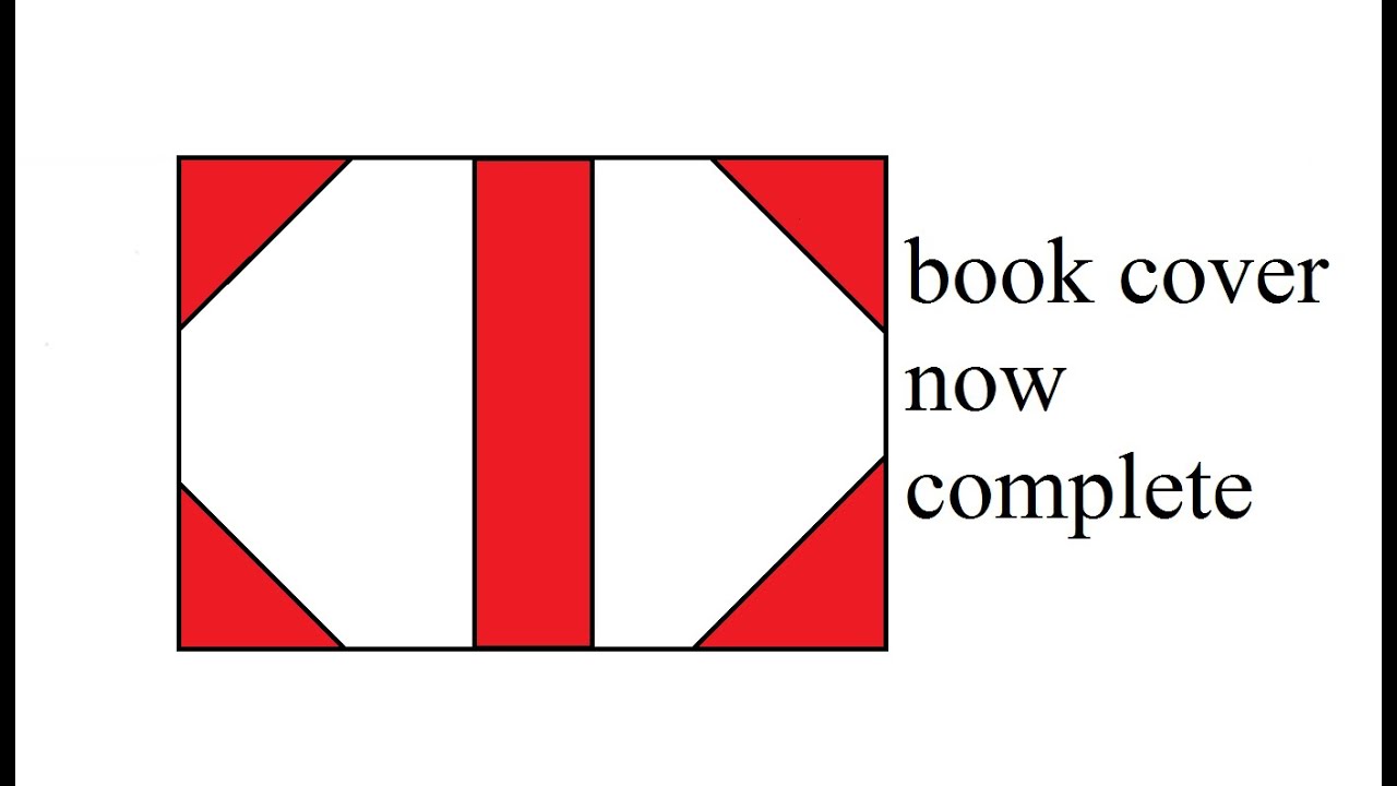 How to make a book cover YouTube