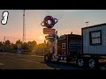 Late Night Rainy Delivery | Part 3 | American Truck Simulator