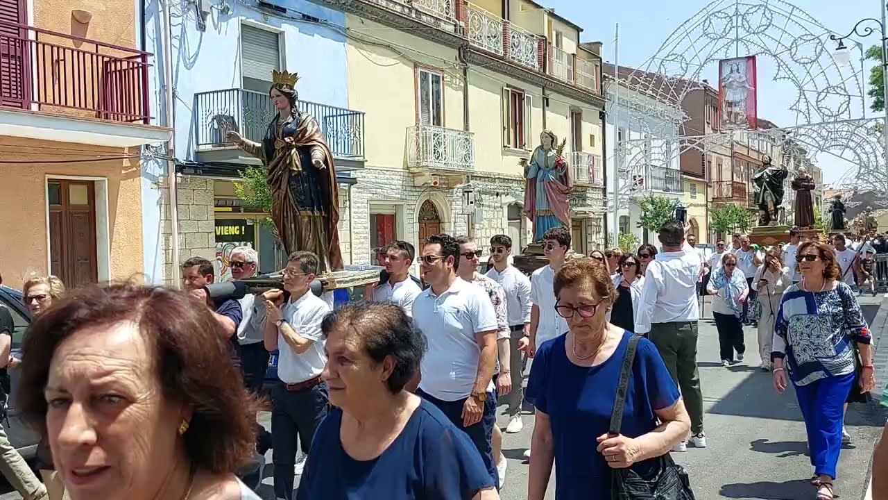 Montorio nei Frentani: Festa Patronale: Processione in onore di San Costanzo Martire 12.6.2025 (5)