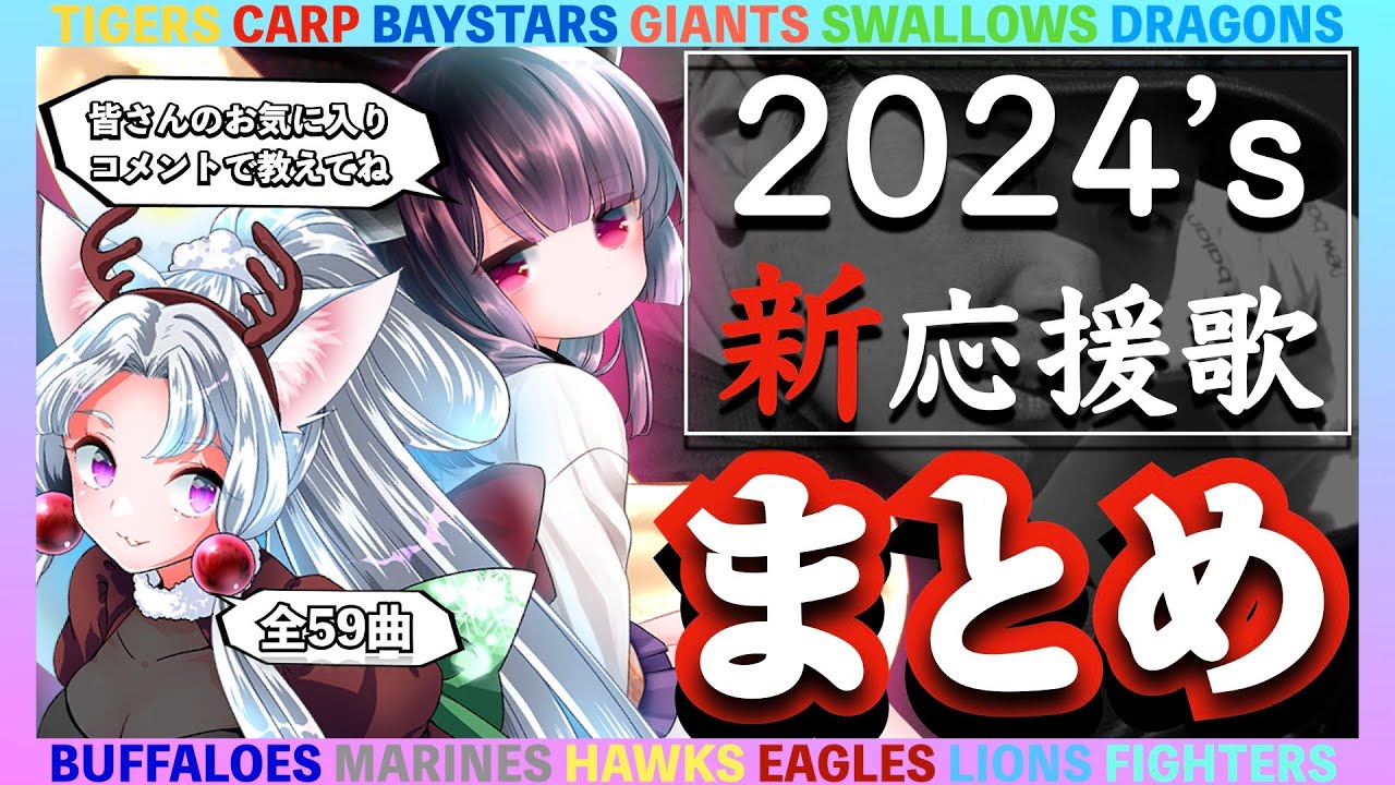 2024年新応援歌メドレー(Feat きりたん&イタコ)